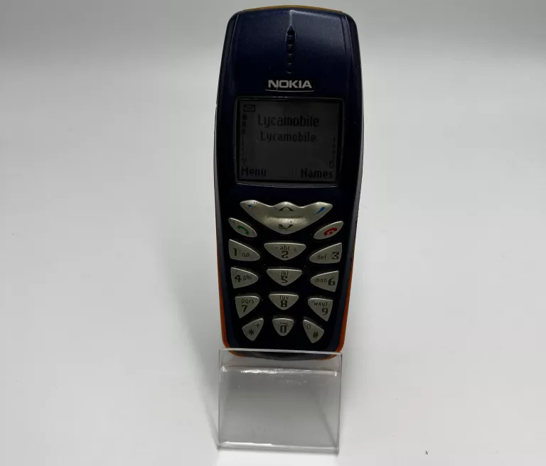 TELEFON KOMÓRKOWY Z KLAWISZAMI NOKIA 3510I (MENU ANGIELSKIE) GRANATOWY