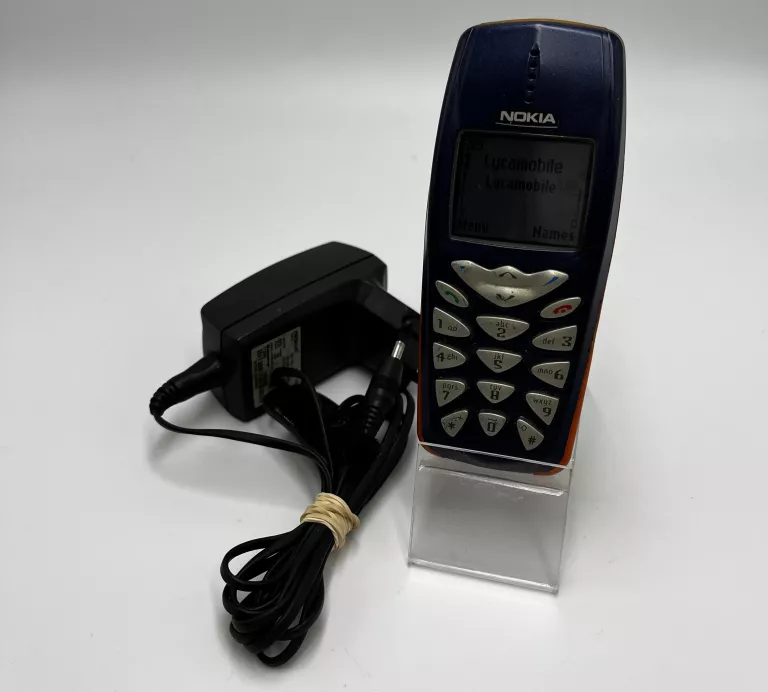 TELEFON KOMÓRKOWY Z KLAWISZAMI NOKIA 3510I (MENU ANGIELSKIE) GRANATOWY
