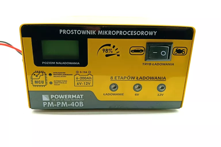 PROSTOWNIK MIKROPROCESOROWY POWERMAT PM-PM-40B IGŁA!