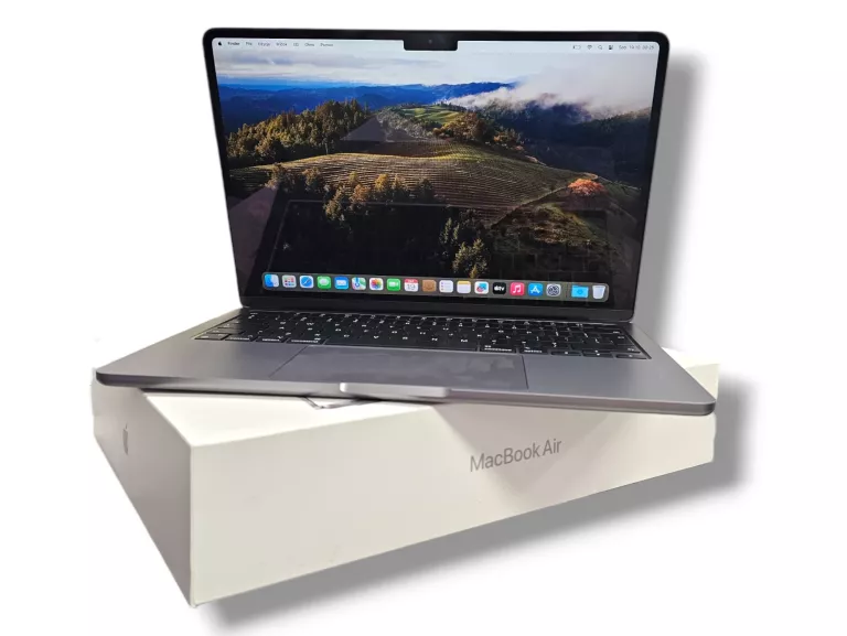 MACBOOK AIR 13.6" M2 , 8GB RAM , 256GB SSD //KOMPLET/ GWARANCJA 08,2025