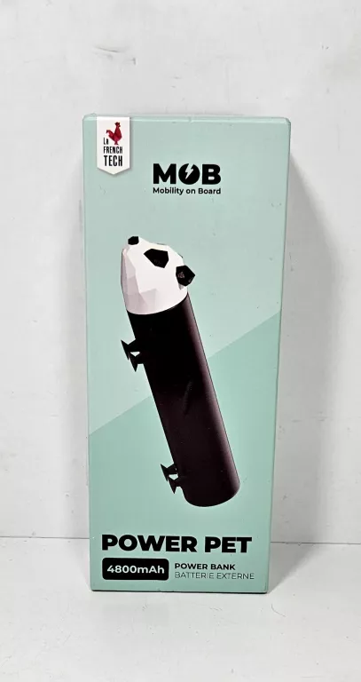 POWERBANK 4800 MAH POWER PET PANDA MOBILITY ON BOARD ŁADOWARKA 2A