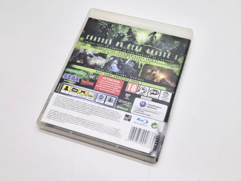 GRA PS3 ALIENS VS PREDATOR