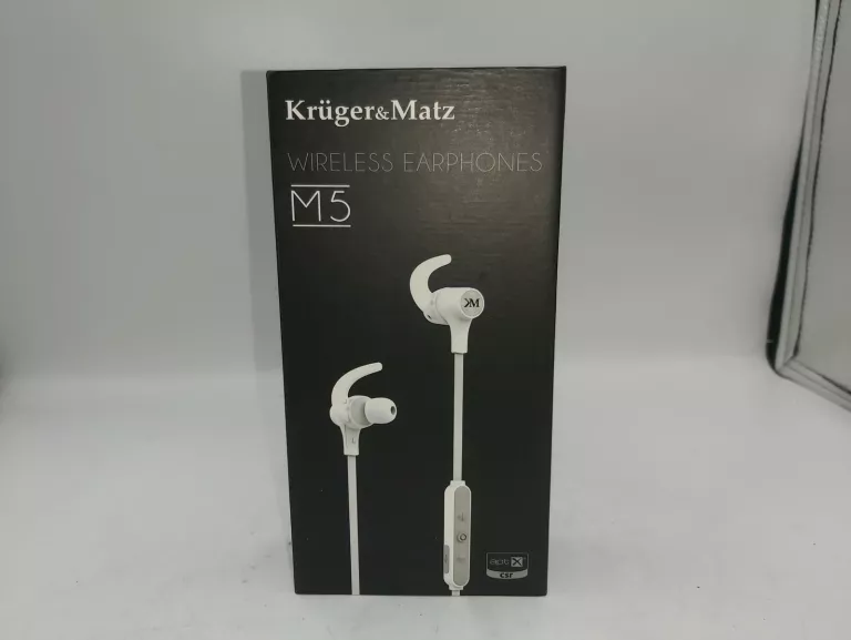 SŁUCHAWKI BLUETOOTH KRUGER&MATZ M5 USZKODZONE