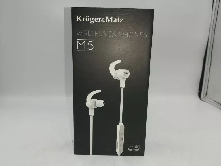 SŁUCHAWKI BLUETOOTH KRUGER&MATZ M5 USZKODZONE