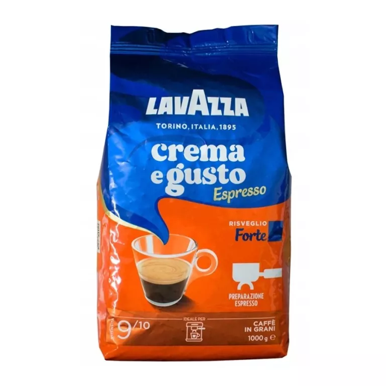 KAWA ZIARNISTA MIESZANA LAVAZZA CREMA E GUSTO ESPRESSO FORTE 1KG