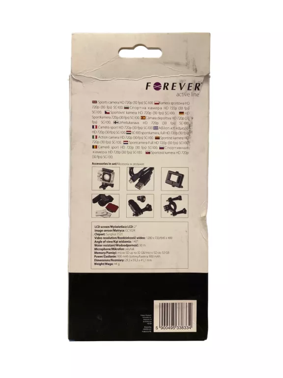KAMERA SPORTOWA FOREVER SC-100