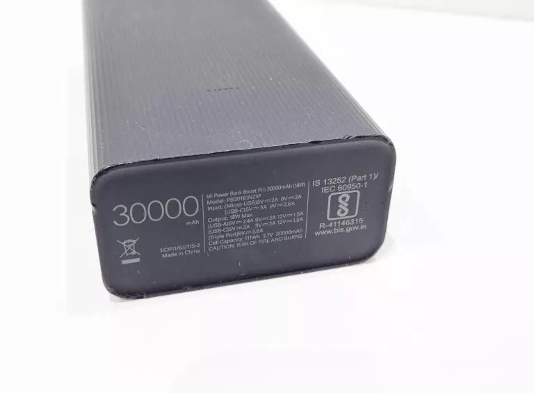 POWERBANK XIAOMI PB3018 30000 MAH