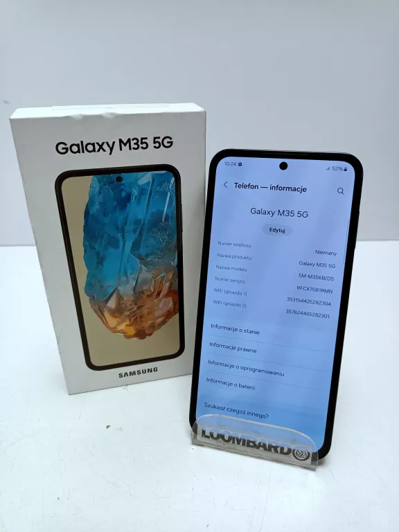 SAMSUNG GALAXY M35 5G | 6GB/128GB |
