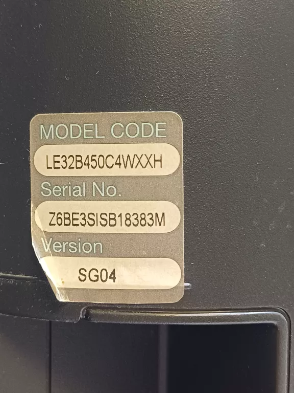TELEWIZOR LCD SAMSUNG LE32B450C4W 32" + PILOT