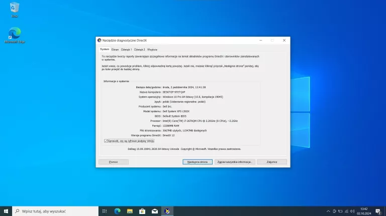 LAPTOP DELL XPS L502X 15,6'' I7-2670QM 12GB RAM 480 GB SSD
