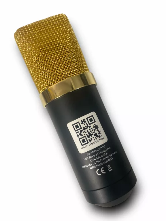 MIKROFON AUNA MIC CM900 ZŁOTY