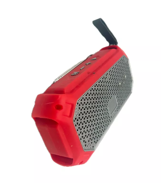 RADIO XL-11 CZERWONE Z KABLEM,PUDEŁKIEM