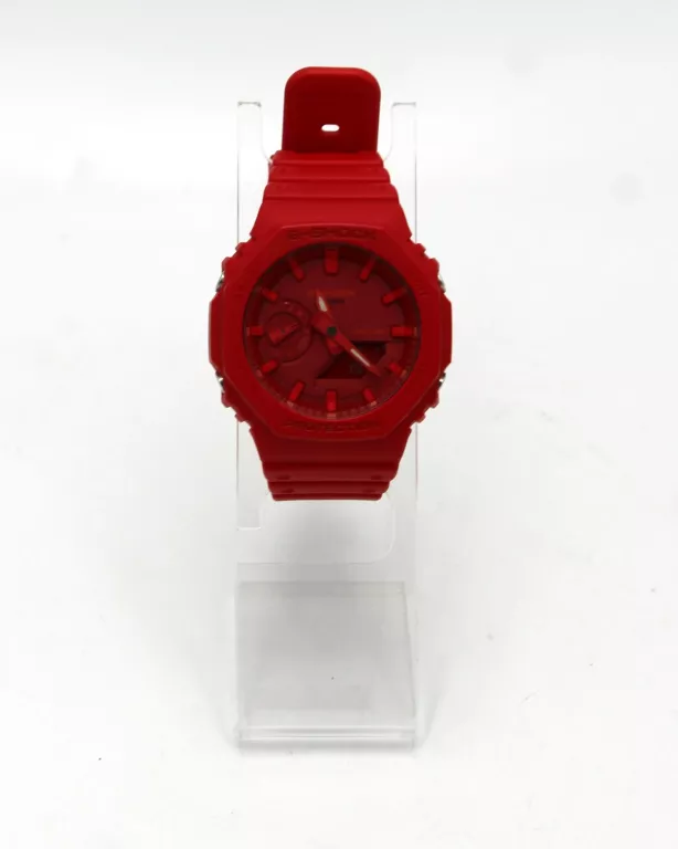 ZEGAREK CASIO G-SHOCK GA2100 CZERWONY