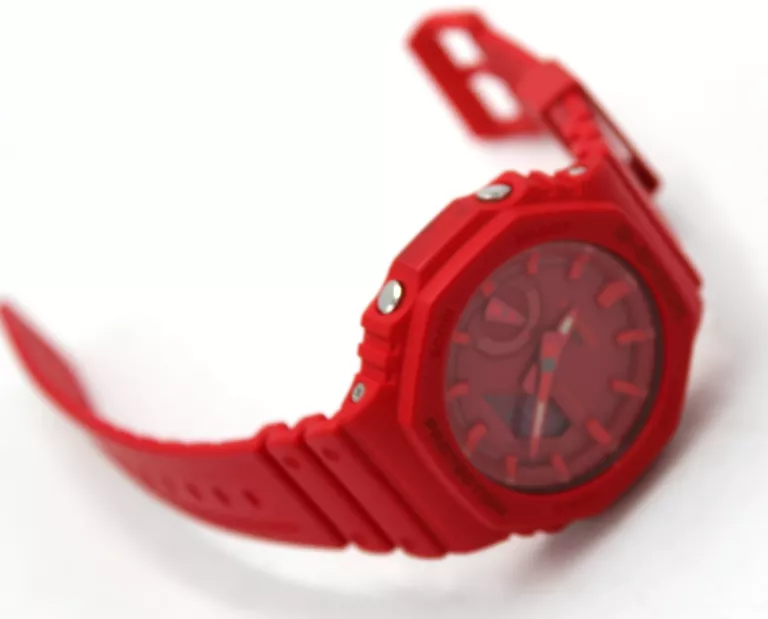 ZEGAREK CASIO G-SHOCK GA2100 CZERWONY