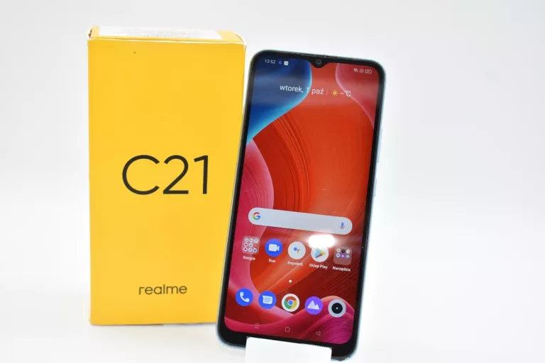 TELEFON REALME C21 RMX3201 64GB/4GB PUDEŁKO