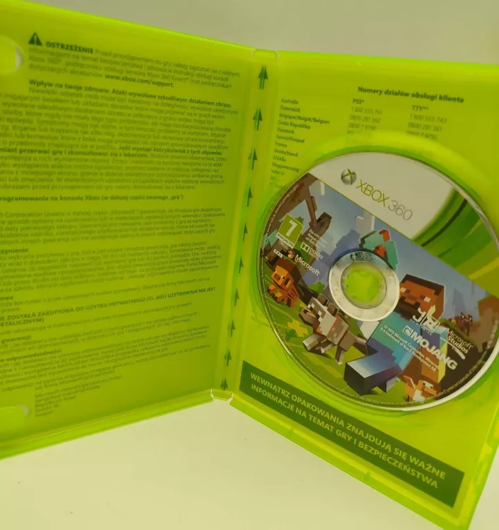 GRA XBOX 360 MINECRAFT