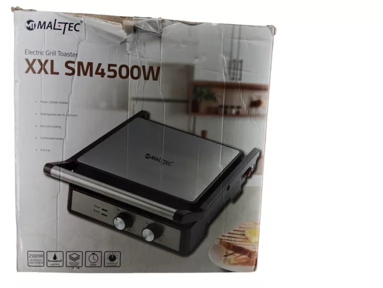 GRILL ELEKTRYCZNY MALTEC XXL SM4500W