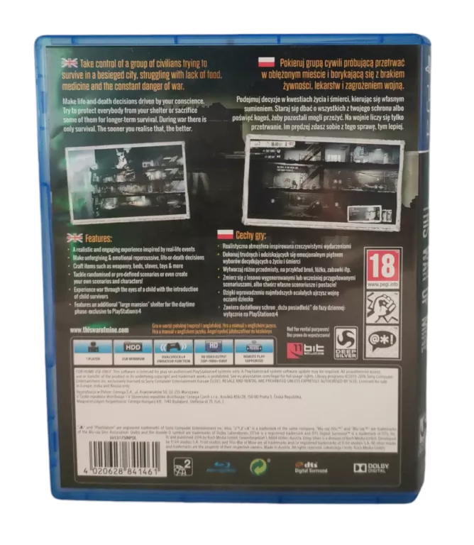 THIS WAR OF MINE PS4