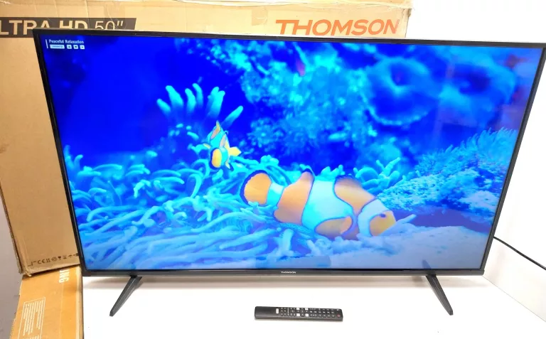 TV THOMSON 50UG6300 4K ULTRA HD + PILOT PUDEŁKO
