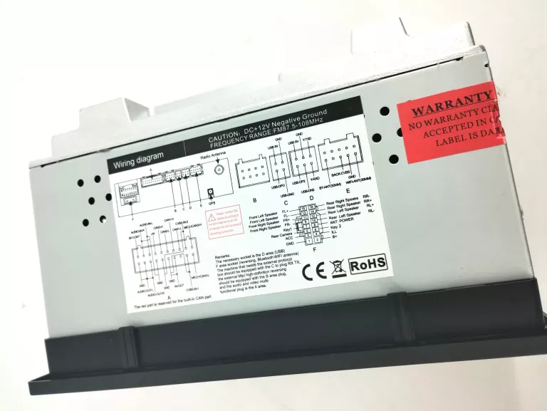 RADIO SAMOCHODOWE VORDON AC-8280+PUDEŁKO