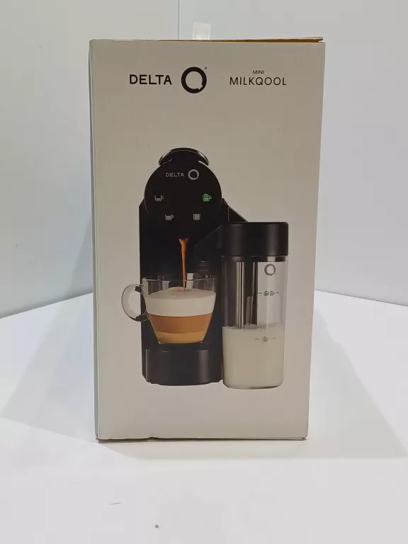 EKSPRES KAPSUŁKOWY DELTA Q MILKQOOL KOMPLET