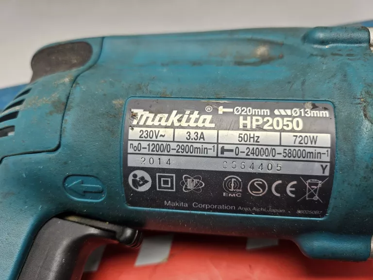 WIERTARKA UDAROWA MAKITA HP2050 230V 720W