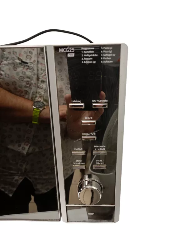 MIKROFALÓWKA CASO GERMANY GRILL MCG 250 PRO USZKODZONA