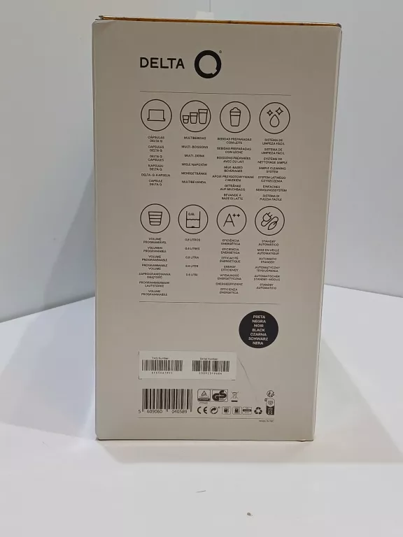 EKSPRES KAPSUŁKOWY DELTA Q MILKQOOL KOMPLET