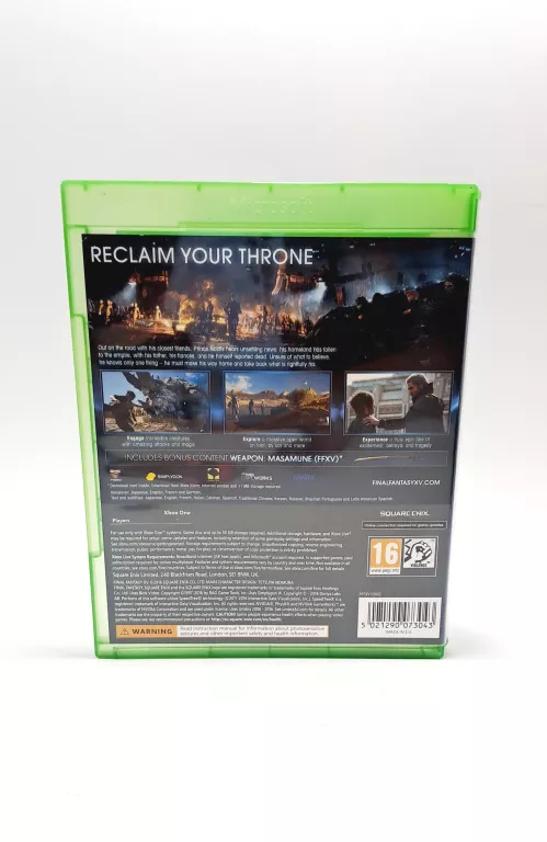 GRA NA XBOX ONE FINAL FANTASY XV