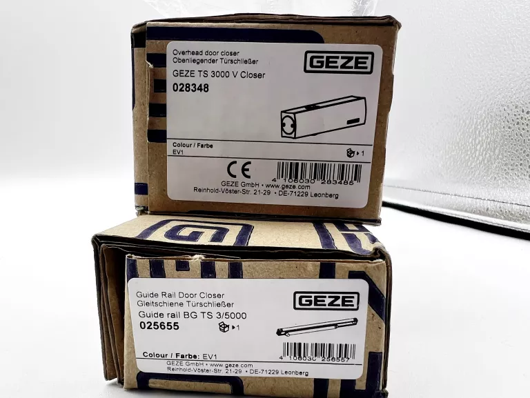 SAMOZAMYKACZ GEZE TS 3000 V BEZ SZYNY SREBRNY