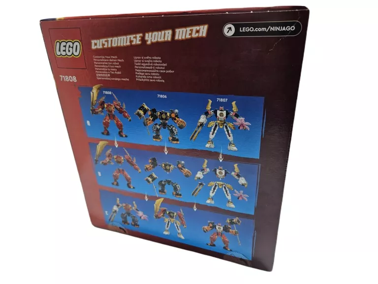 LEGO NINJAGO ROBOT OGNISTY ŻYWIOŁU KAIA 71808