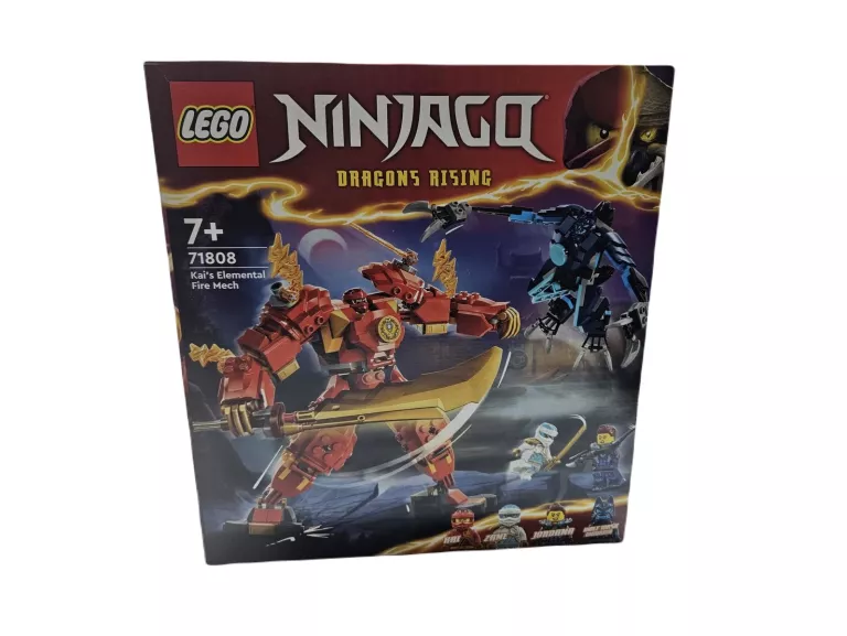 LEGO NINJAGO ROBOT OGNISTY ŻYWIOŁU KAIA 71808
