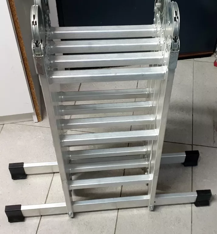 DRABINA PRZEGUBOWA SKŁADANA DU 4X3 PRO DRABEST STAN BDB 3,45M 150KG