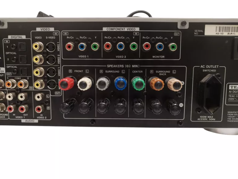 AMPLITUNER TEAC AG-15D +KABEL ZASILAJĄCY