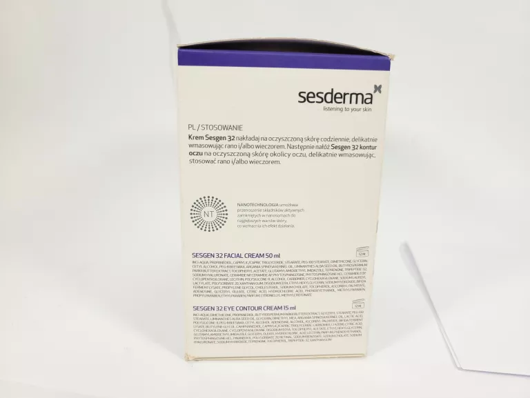ZESTAW SESDERMA SESGEN 32 DO TWARZY I POD OCZY (FILOETOWY)