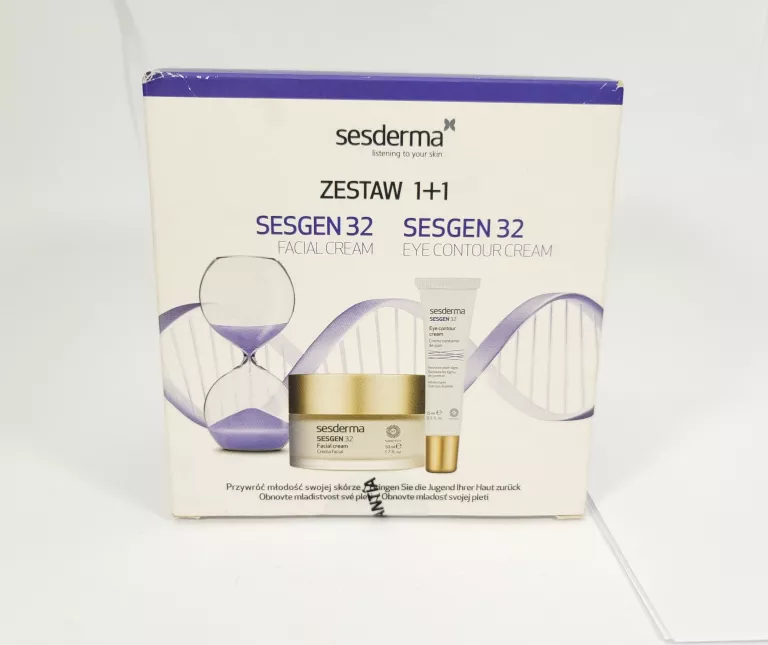 ZESTAW SESDERMA SESGEN 32 DO TWARZY I POD OCZY (FILOETOWY)