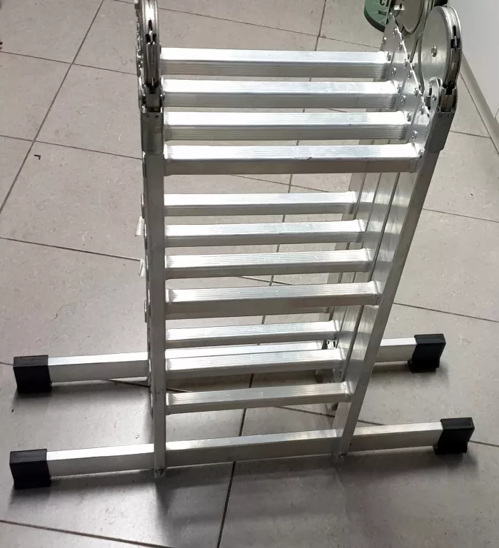 DRABINA PRZEGUBOWA SKŁADANA DU 4X3 PRO DRABEST STAN BDB 3,45M 150KG