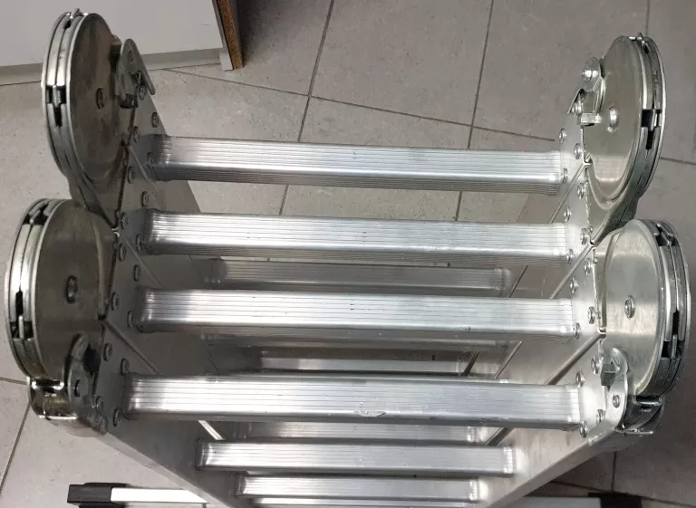 DRABINA PRZEGUBOWA SKŁADANA DU 4X3 PRO DRABEST STAN BDB 3,45M 150KG