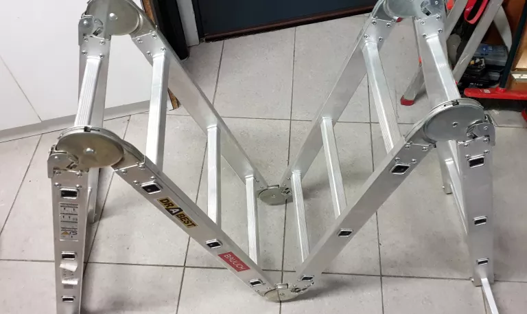 DRABINA PRZEGUBOWA SKŁADANA DU 4X3 PRO DRABEST STAN BDB 3,45M 150KG