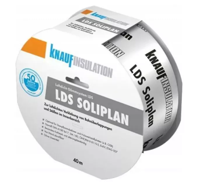 KNAUF TAŚMA DO PAROIZOLACJI HOMESEAL LDS SOLIPLAN 60MMX40M