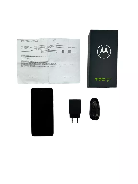 TELEFON MOTOROLA MOTO G14 4/128GB CZARNY