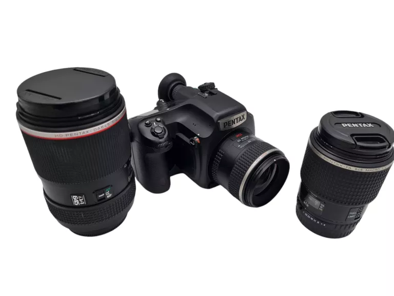 APARAT PENTAX 645Z + OBIEKTYW 4256553+ PENTAX-FA 645 MACRO+ HD PENTAX DA64