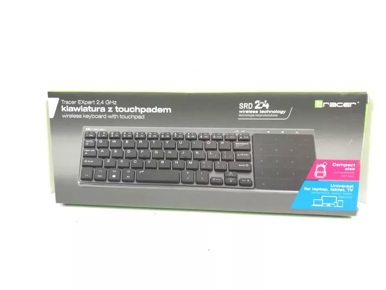 KLAWIATURA BEZPRZEWODOWA Z TOUCHPADEM TRACER DO SMART TV TABLETA SMARTFONA