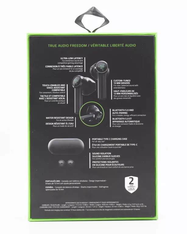 SŁUCHAWKI BEZPRZEWODOWE RAZER HAMMERHEAD RZ12-02970100-R3U1