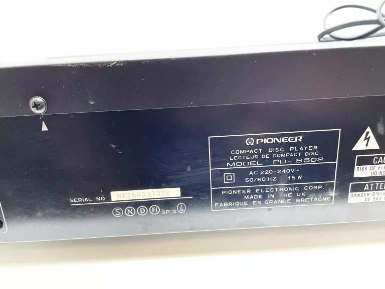 ODTWARZACZ PIONER/PANASONIC PD-S502