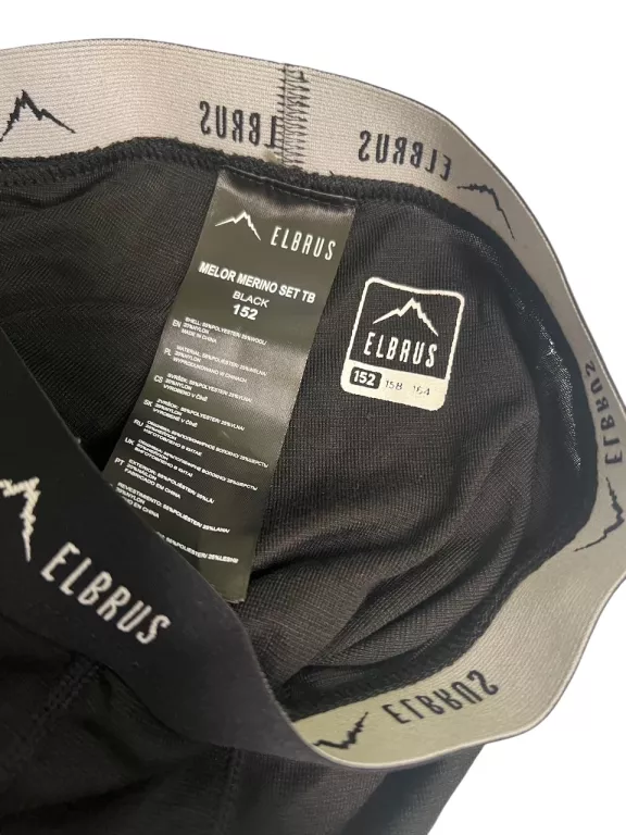 DZIECIĘCA BIELIZNA TERMOAKTYWNA ELBRUS SET MELOR MERINO SET TB 152