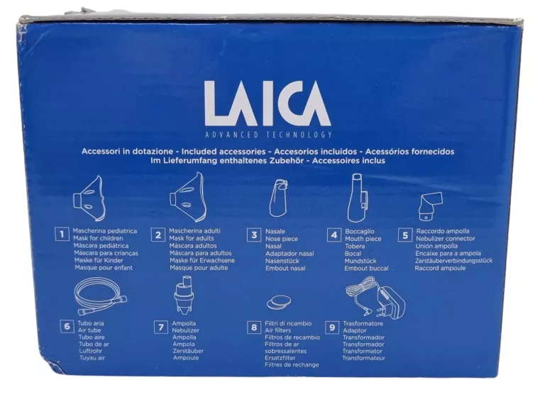 NEBULIZATOR INHALATOR LAICA NE3001 /KOMPLET