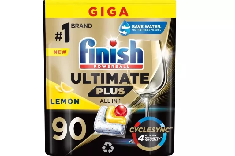 FINISH TABS POWERBALL ULTIMATE PLUS ALL IN ONE 90SZT LEMON