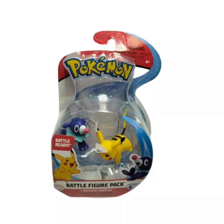 ZESTAW POKEMON BATTLE FIGURE PACK PIKACHU POPPLIO