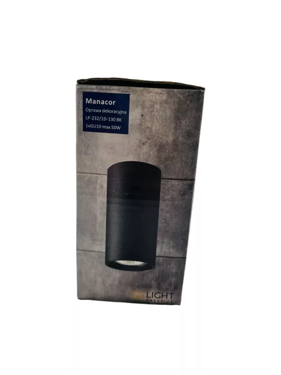 PLAFON OKRĄGŁY LIGHT PRESTIGE 6 X 30 CM CZARNY